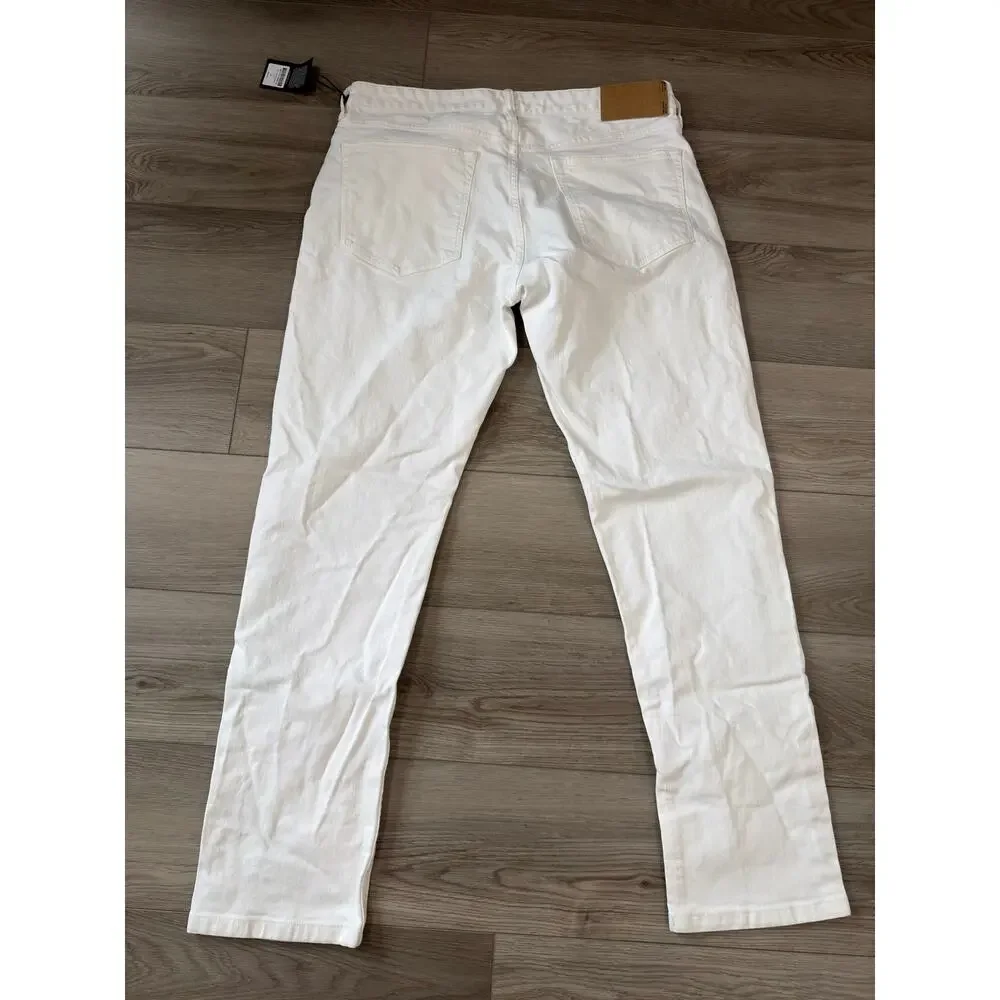 Buck Mason Classic Button Fly Ford Standard White Japanese Denim NWT 36x32